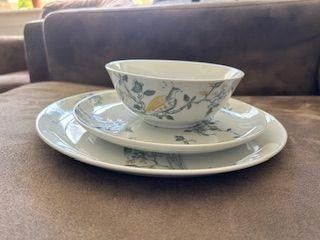 Villeroy & Boch VIVO limited edition servies pauw, Ophalen, Zo goed als nieuw, Bord(en), Overige stijlen