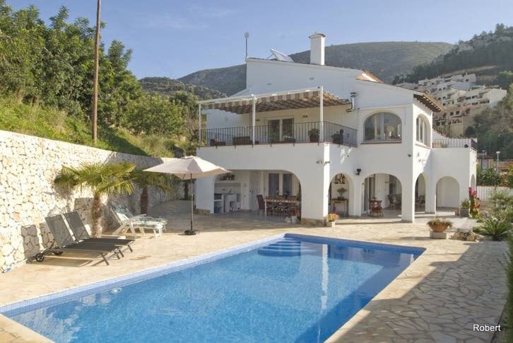 Luxe villa Benitatxell bij Moraira, Costa Blanca, zwembad., Zwembad