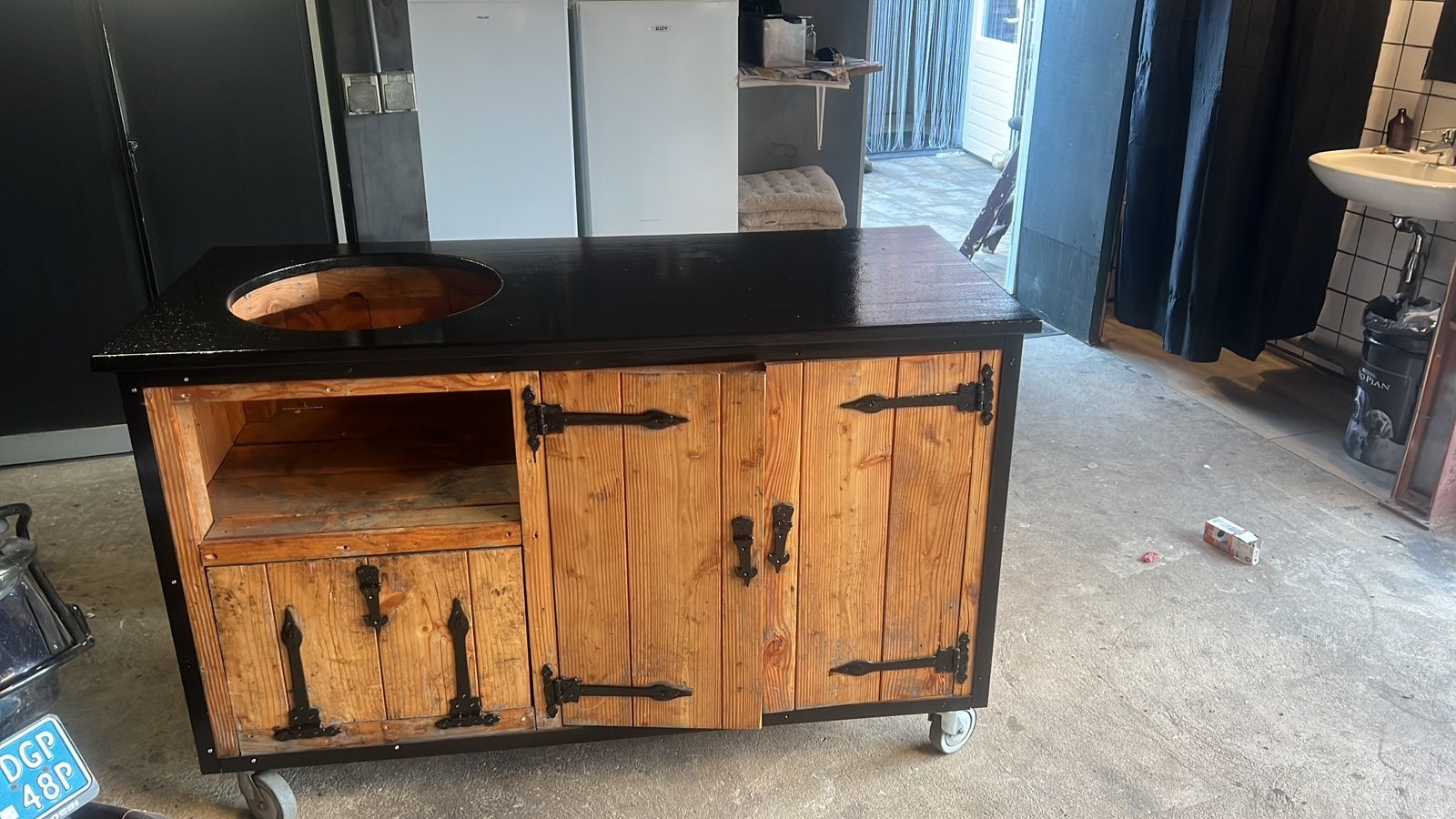 Buiten keuken, Ophalen of Verzenden, Houtskool