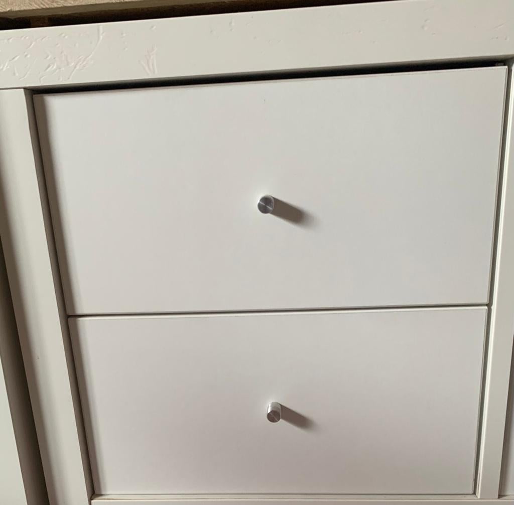 Ikea kallax wit laden blok inzet, Ophalen of Verzenden, Gebruikt, 25 tot 50 cm, Minder dan 100 cm