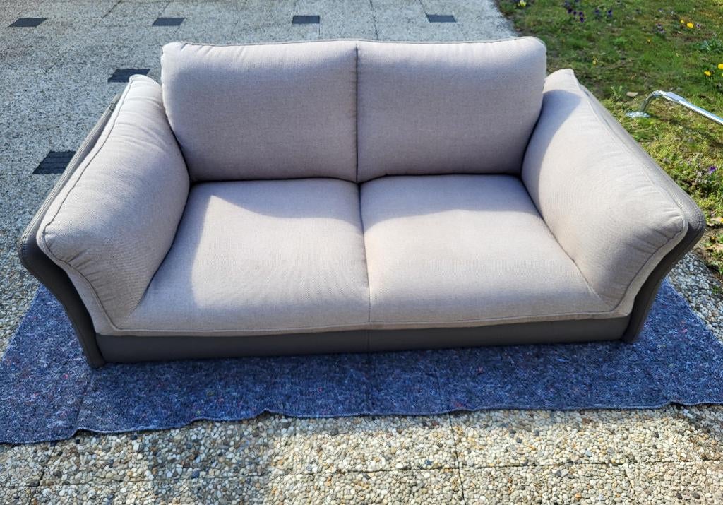 2-zits design bank van Xooon incl hoofdsteun - Gratis, Ophalen, Gebruikt, 150 tot 200 cm, Tweepersoons