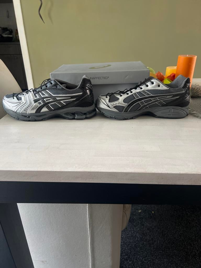 ASICS x UNAFFECTED GEL-KAYANO 14 'Infinite Grey' Sneakers, Sport en Fitness, Loopsport en Atletiek, Hardloopschoenen, Nieuw, Ophalen of Verzenden