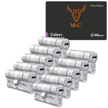 M&C Color+ 10x gelijksluitend SKG***, Niet ingevuld, Niet ingevuld, Niet ingevuld