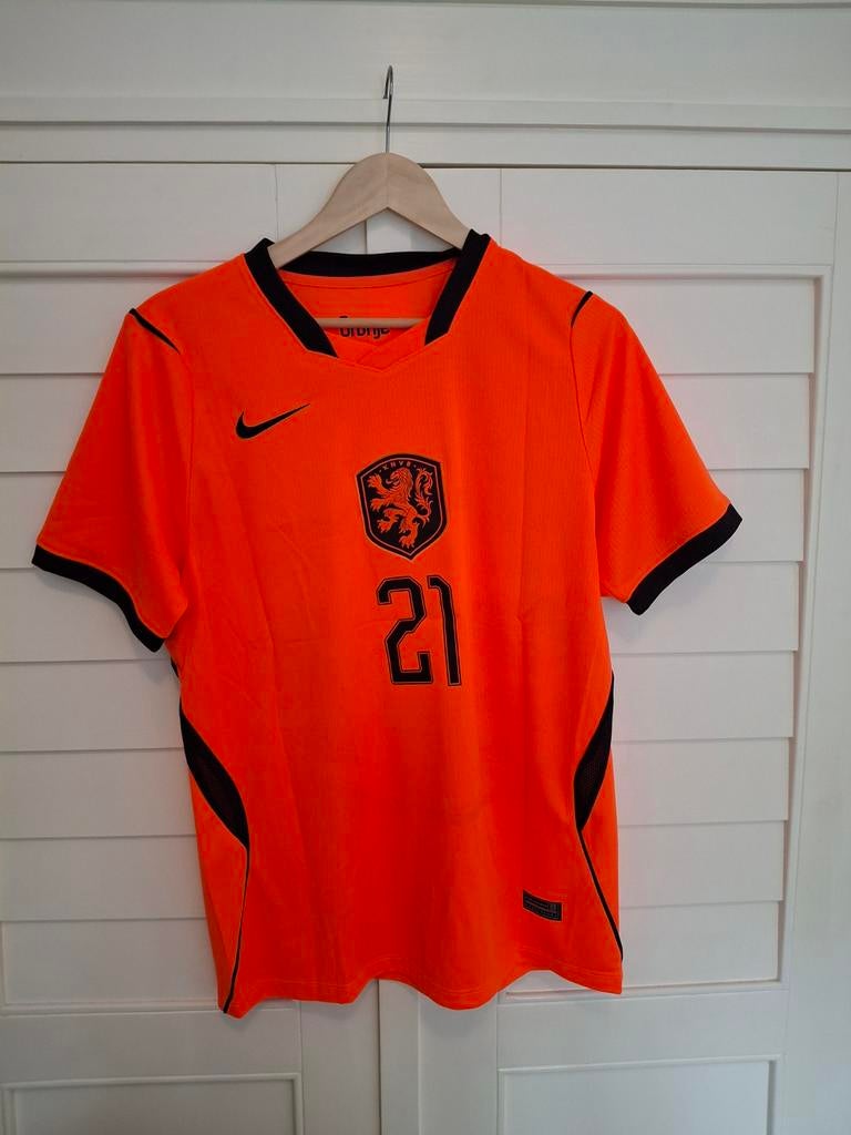 Frenkie de jong wk 2026 nederland fan versie, Sport en Fitness, Voetbal, Maat M, Ophalen of Verzenden, Nieuw, Shirt