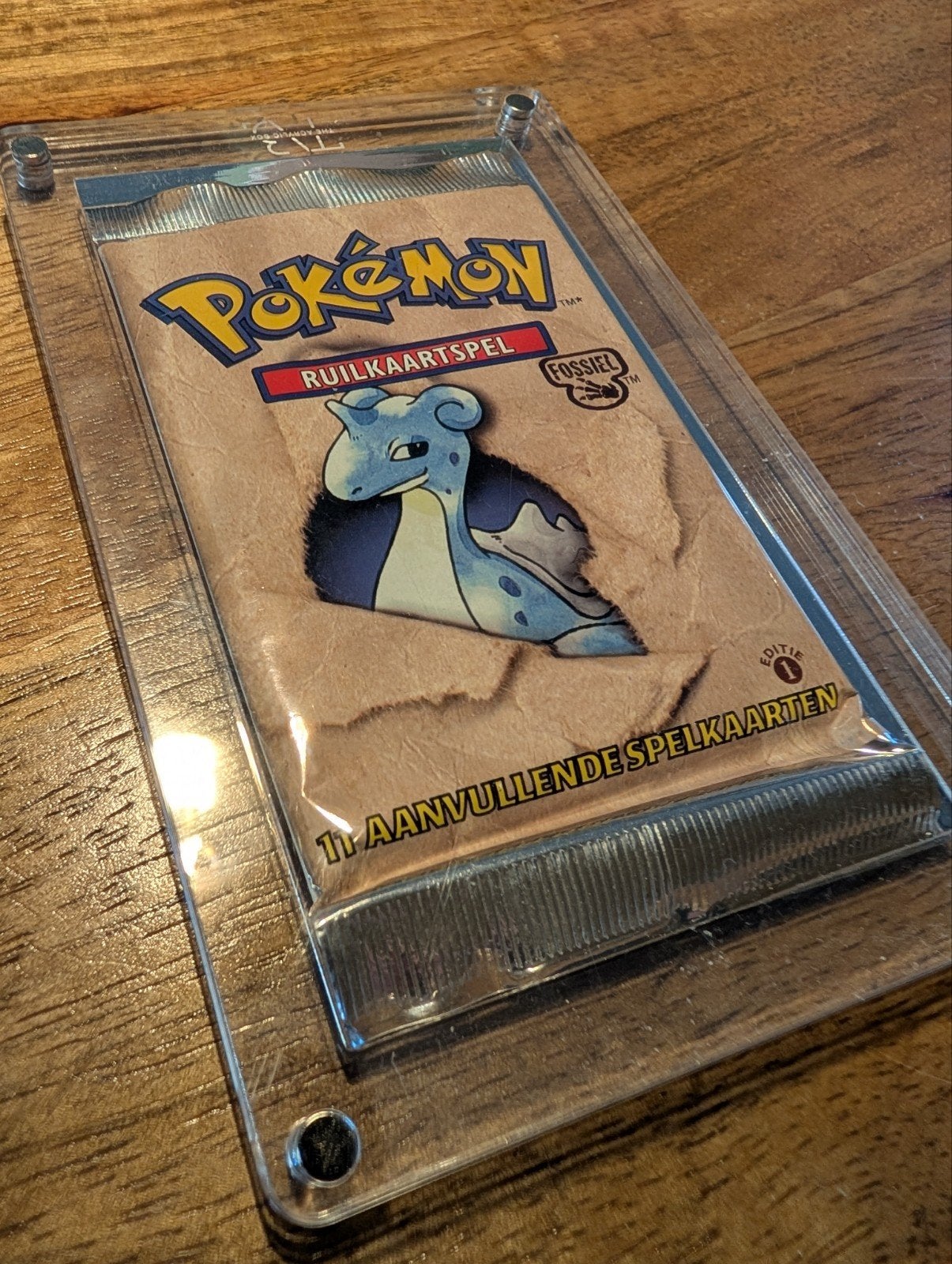 TE RUIL voor MTG. Pokemon Fossil Booster Pack (Lapras) 1st e, Ophalen, Nieuw, Booster