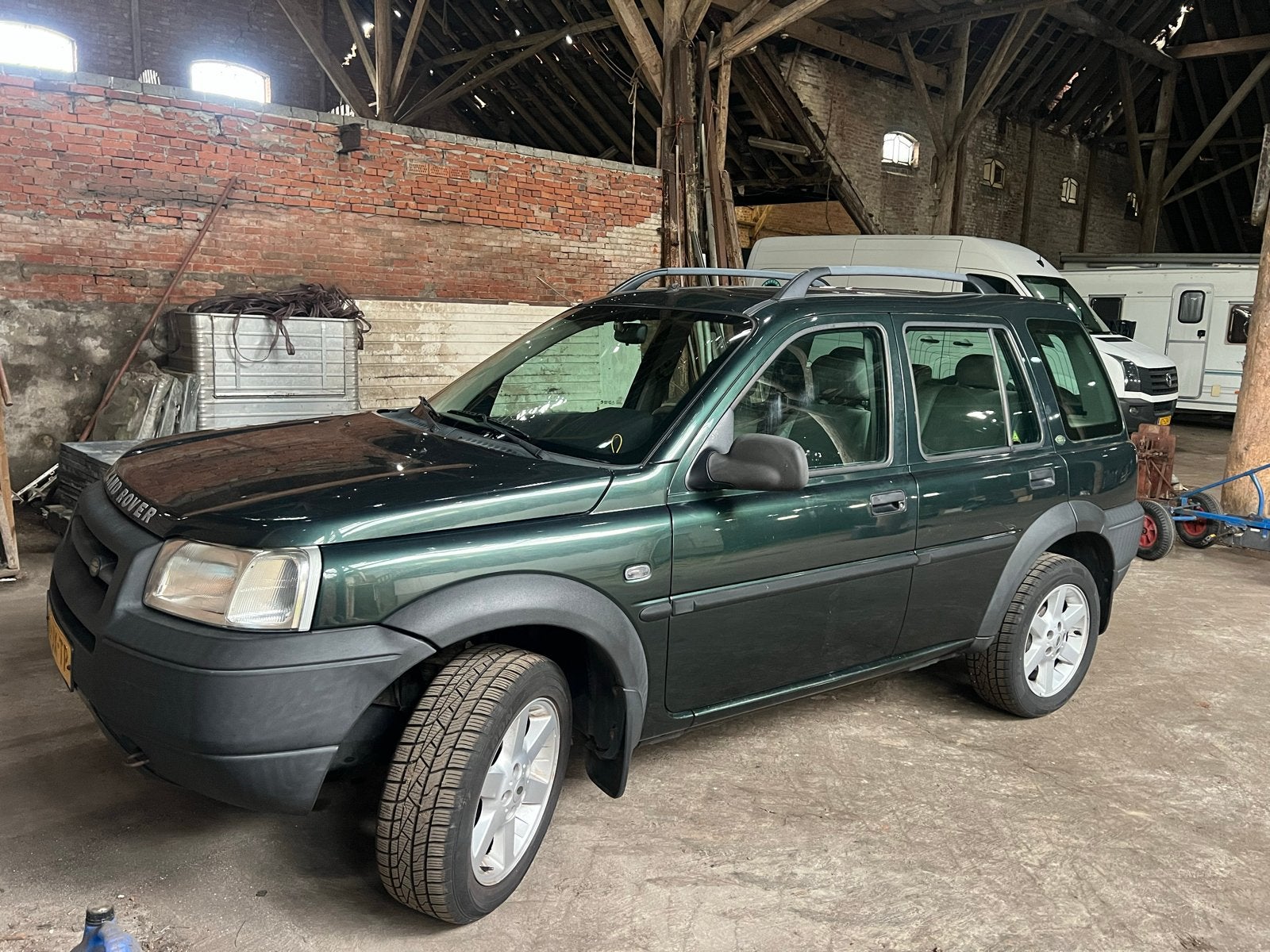 Land Rover Freelander 1.8 I 5DR FWD 2002 Groen, Auto's, 1380 kg, 4 cilinders, 2000 kg, 1796 cc
