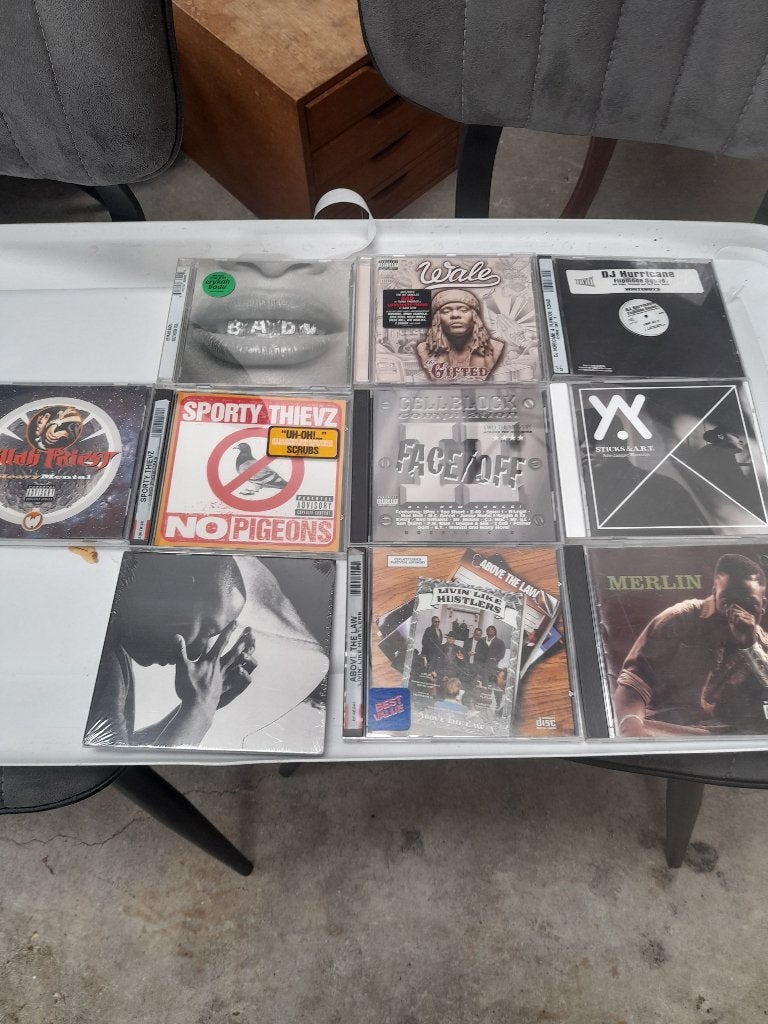 Hiphop en rap cd's, Verzenden