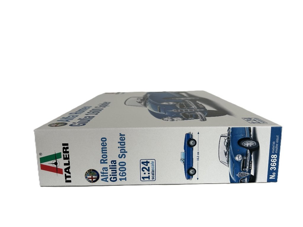 Italeri Alfa Romeo Giulia 1600 Spider 1/24 ITA-3668, Verzenden, Groter dan 1:32, Nieuw, Italeri