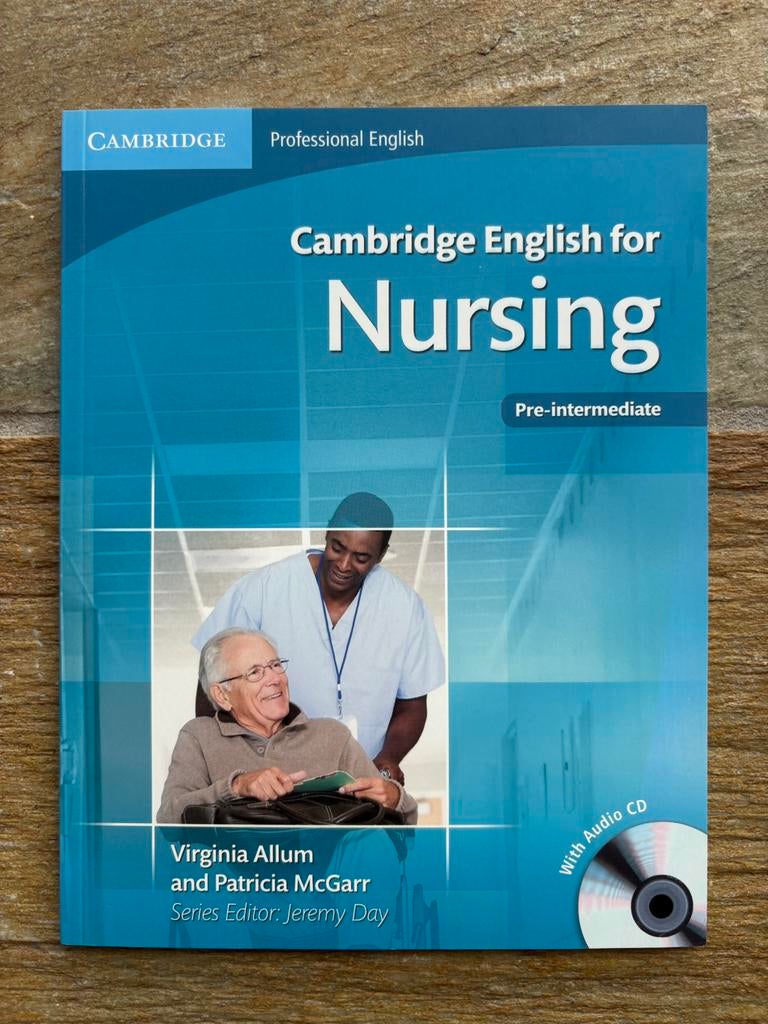 Studieboek: Cambridge English for Nursing, Ophalen of Verzenden, Zo goed als nieuw, Sociale wetenschap
