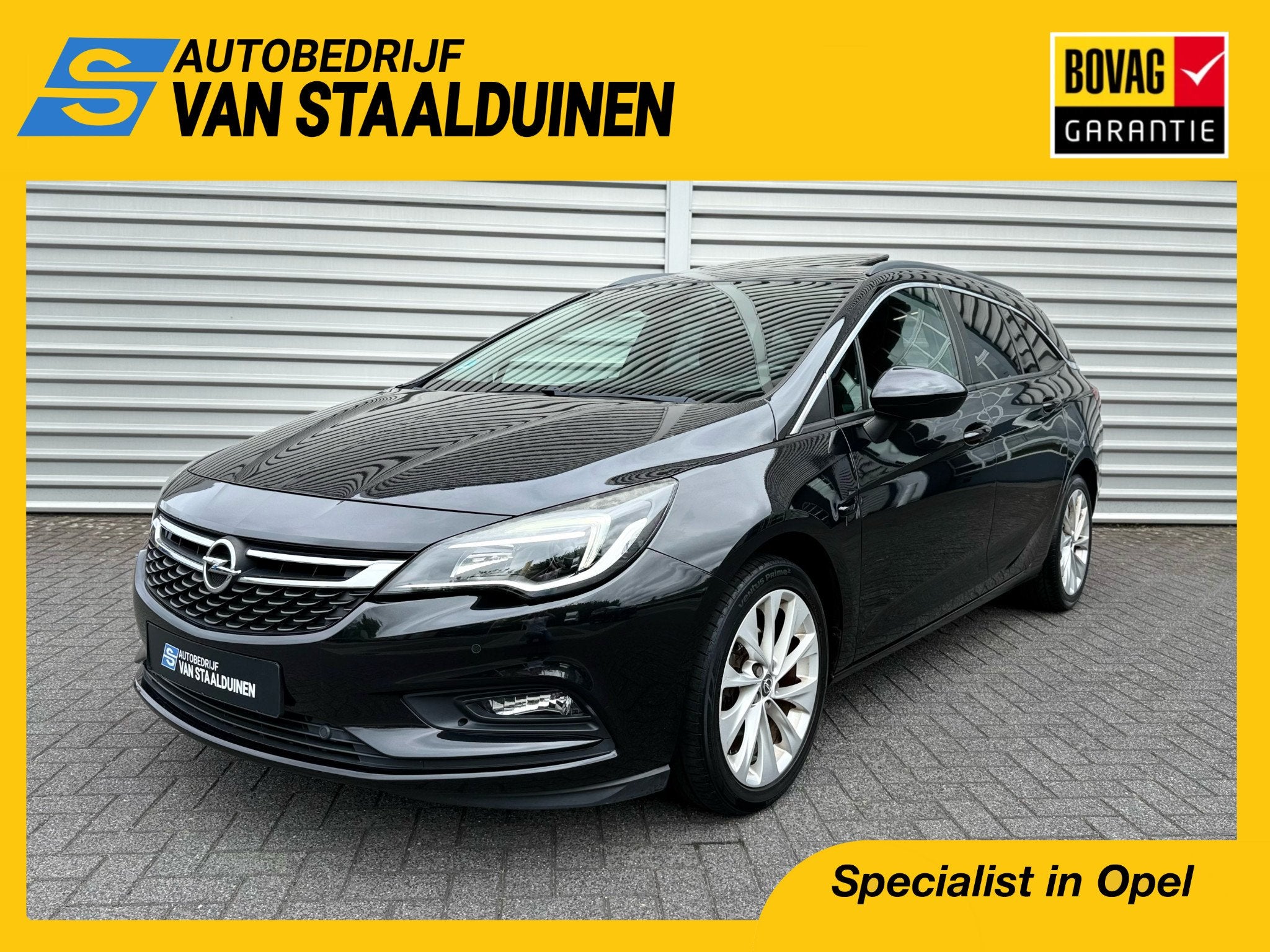 Opel Astra Sports Tourer 1.0 Turbo 105pk Edition | Schuif/ka, Auto's, 12 maanden, Stof, Gebruikt, 1178 kg