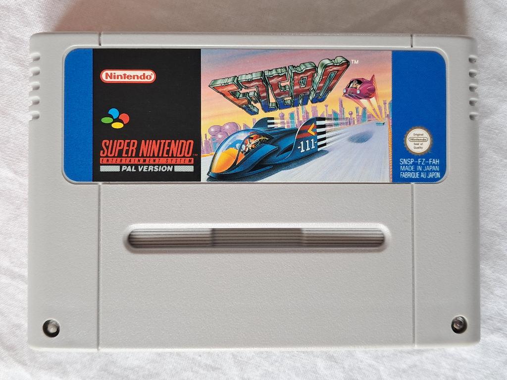 F-Zero - SNES Super Nintendo, Gebruikt, Verzenden, 1 speler, Racen en Vliegen