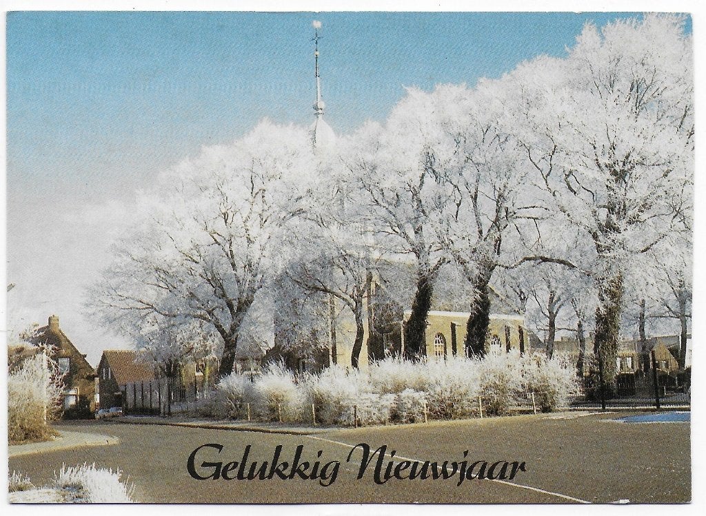 Urk Kerkje aan de Zee Ongelopen Ansichtkaart (B8113), Verzamelen, Ansichtkaarten | Nederland, Ophalen of Verzenden, 1980 tot heden