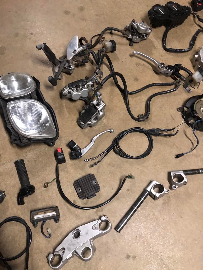 Yamaha FZR 600 R 1994-1995 diverse onderdelen, Gebruikt, ., Ophalen of Verzenden, .