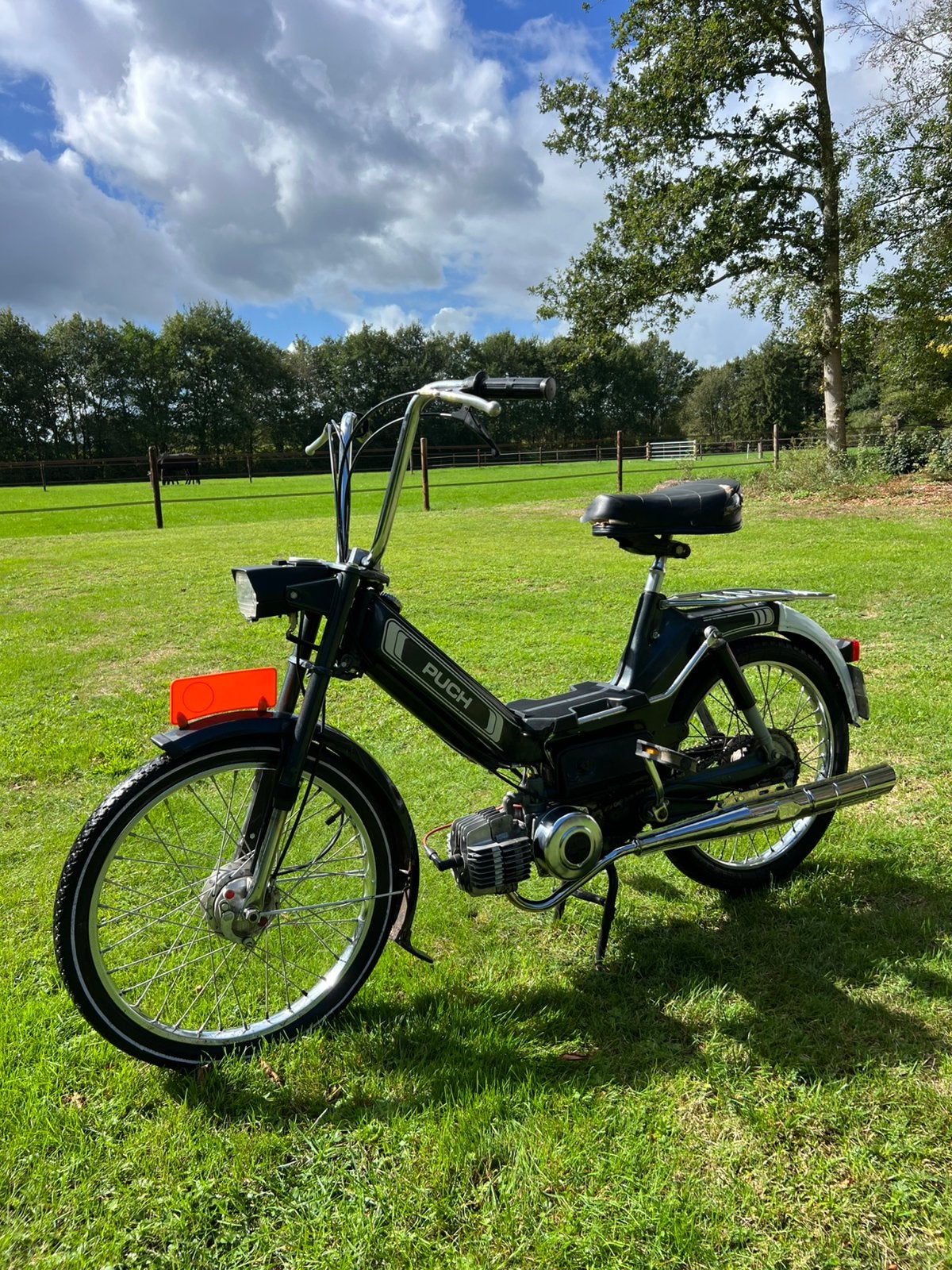 Puch Maxi city 25 - blauw kenteken, Ophalen, Gebruikt, 1 versnellingen, Maximaal 25 km/u