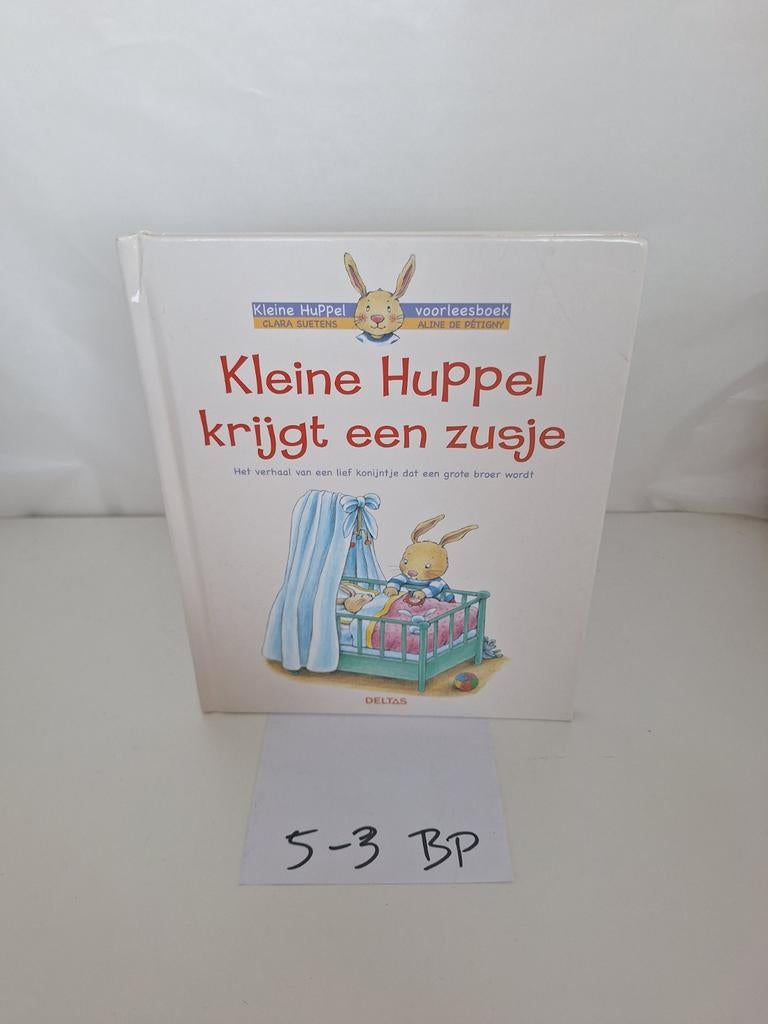 Voorleesboek: Kleine Huppel krijgt een zusje, Boeken, Ophalen of Verzenden, Zo goed als nieuw, Clara Suetens, Aline de Pétigny