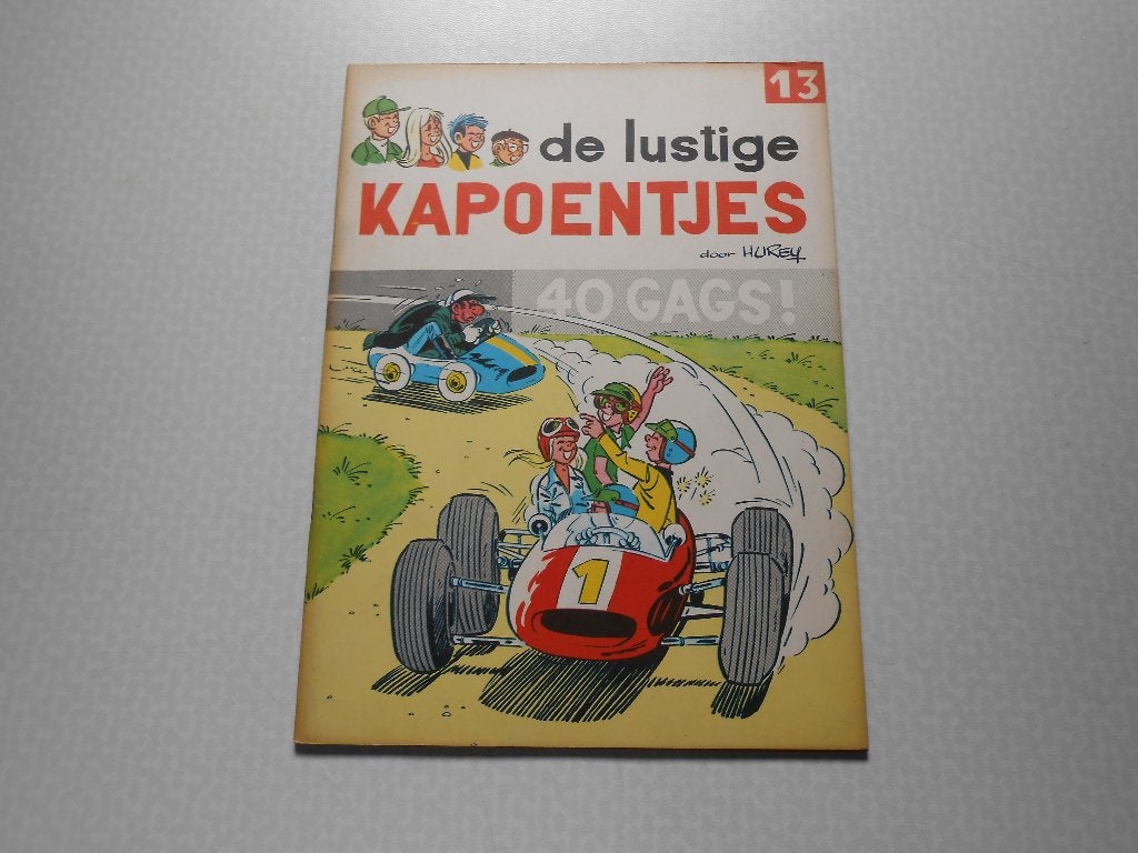 De lustige kapoentjes 13 1967. 1 ste druk., Hurey, Eén stripboek, Nieuw, Ophalen of Verzenden