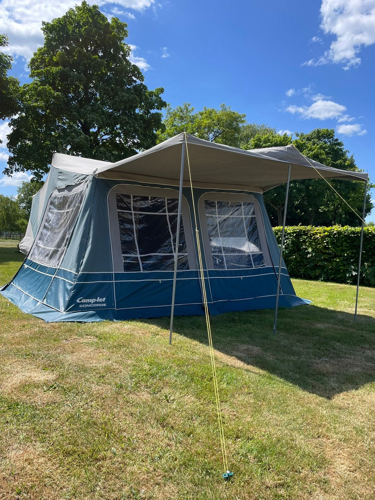 Vouwwagen Camp-Jet, Ophalen