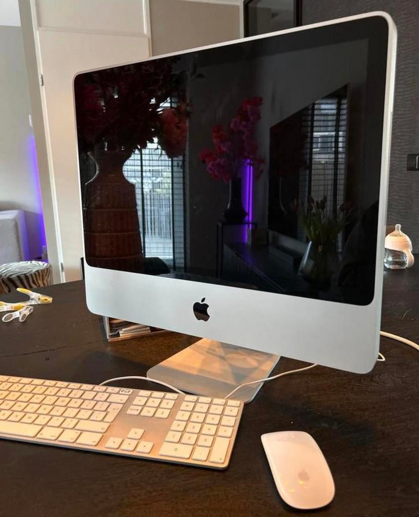 iMac 2009 + apple muis + toetsenbord, Computers en Software, Apple Desktops, Ophalen, Gebruikt, IMac, 2 tot 3 Ghz