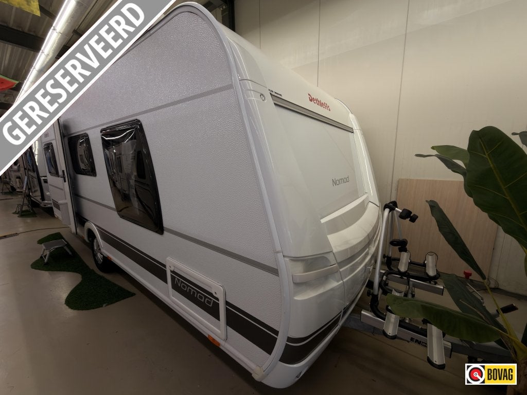 Dethleffs Nomad 530 DR Mover, Luifel, Fiets, Voortent, Caravans en Kamperen, Rondzit, Bedrijf, 1250 - 1500 kg, Tot en met 4