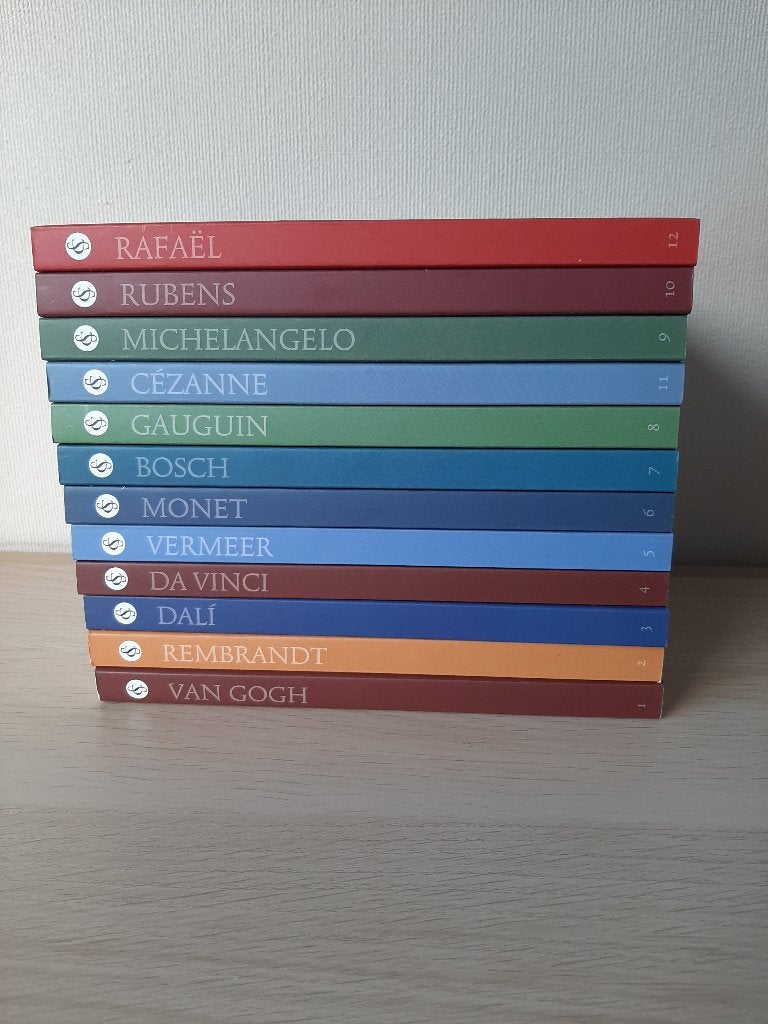 Complete collectie De grootste meesters (AD) 12 boeken, Ophalen, Zo goed als nieuw