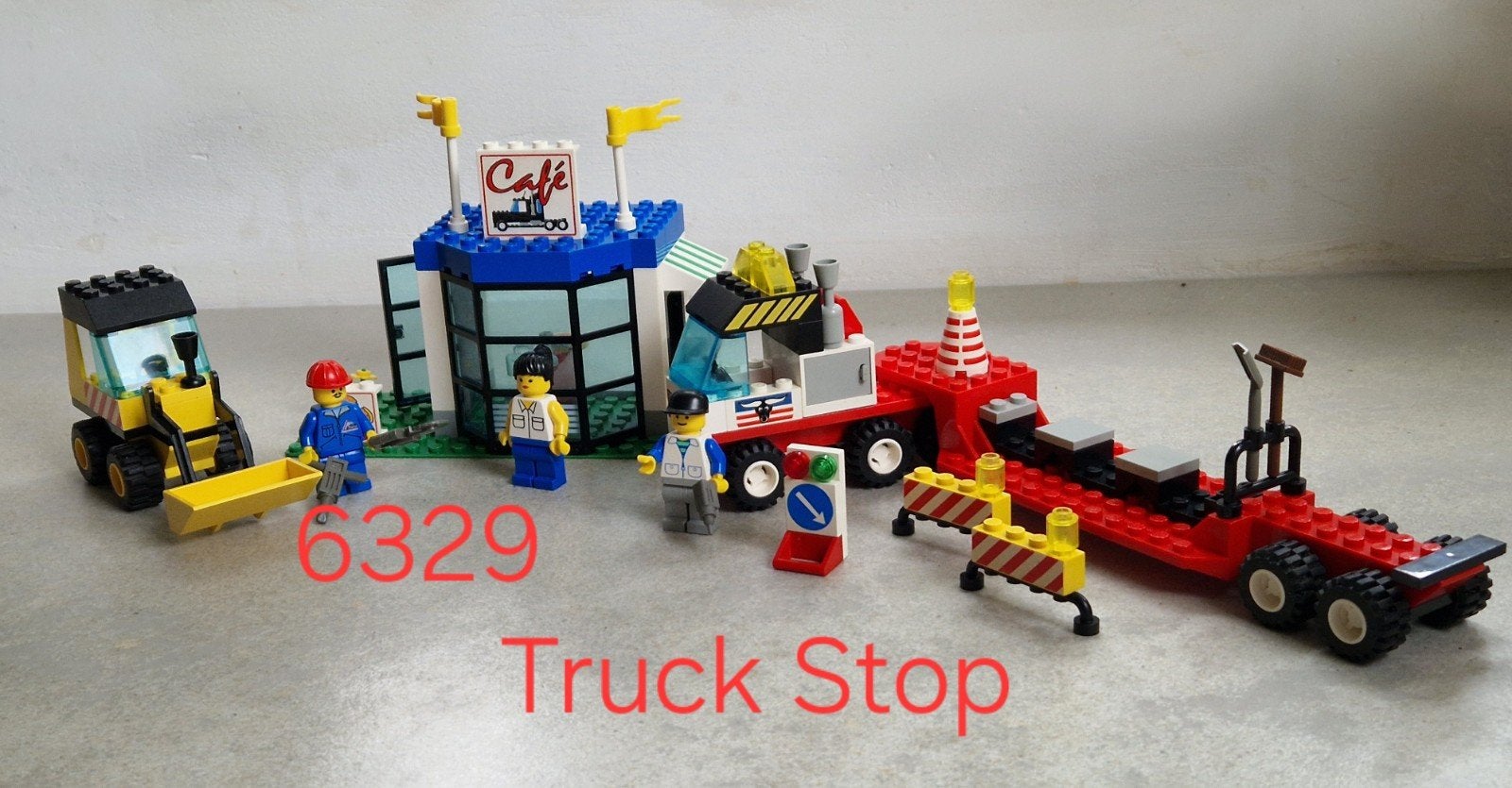 Lego Truck stop Café/ Truckerscafé set 6329, Ophalen of Verzenden