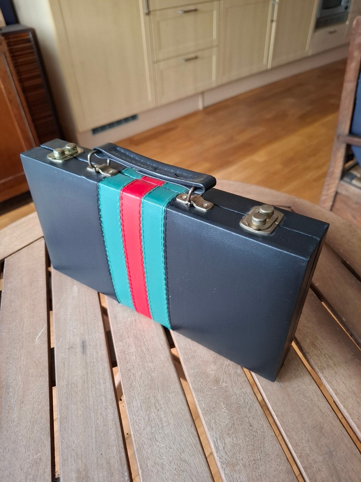Schaak/backgammon voor onderweg, Ophalen of Verzenden, Zo goed als nieuw