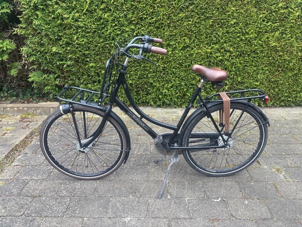 Mooie Burgers Pickup transportfiets, Fietsen en Brommers, Fietsen | Dames | Damesfietsen, Terugtraprem, Versnellingen, Ophalen