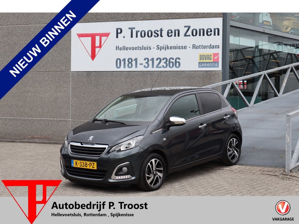 Peugeot 108 1.0 e-VTi Allure Nederlandse auto/Achteruitrijca, Auto's, Peugeot, Voorwielaandrijving, 12 maanden, Stof, Gebruikt