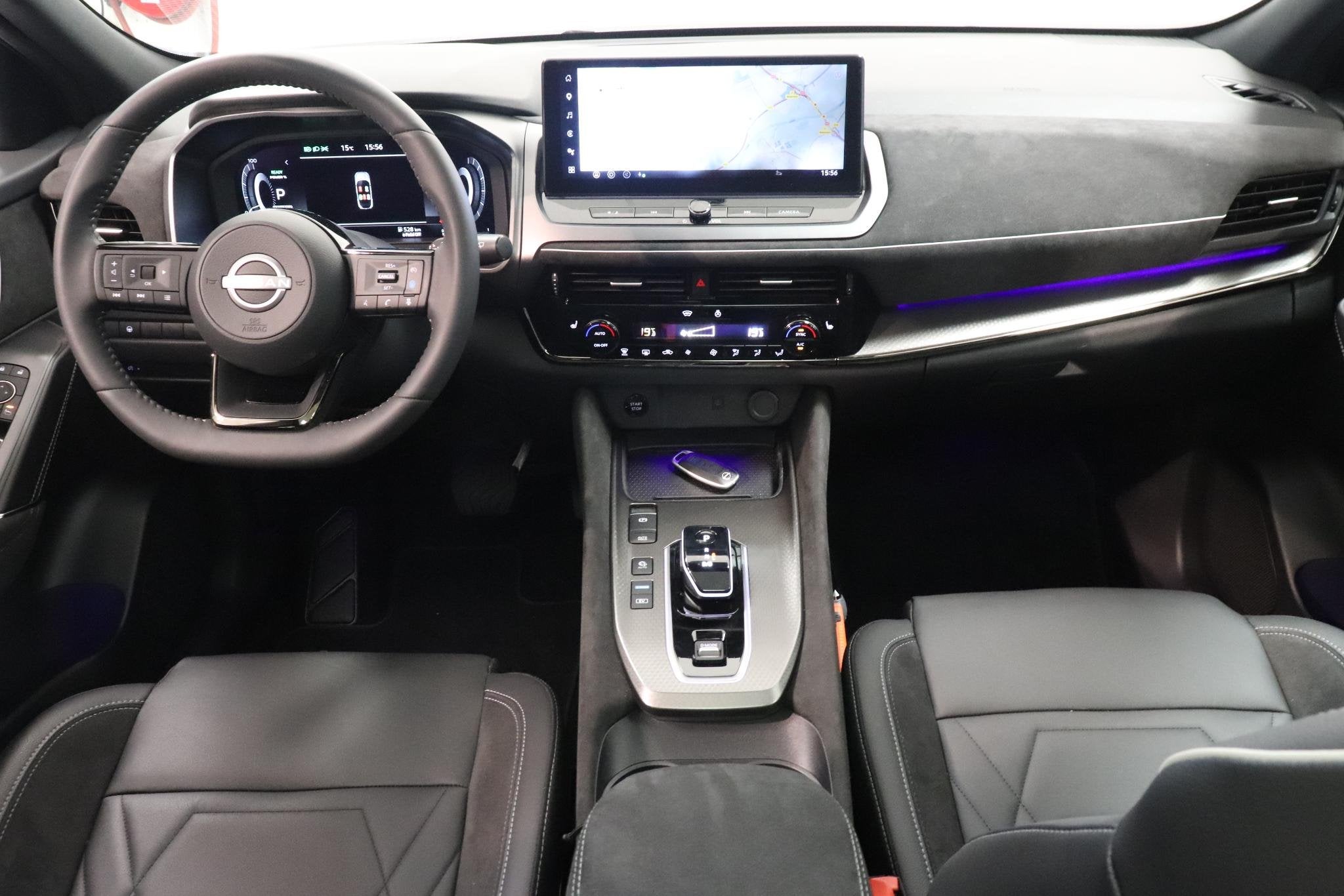 Nissan Qashqai 1.5 e-Power N-Design | DEMO | COLD PACK | PAN, Auto's, Dealer onderhouden, 1497 cc, 190 pk, Alcantara