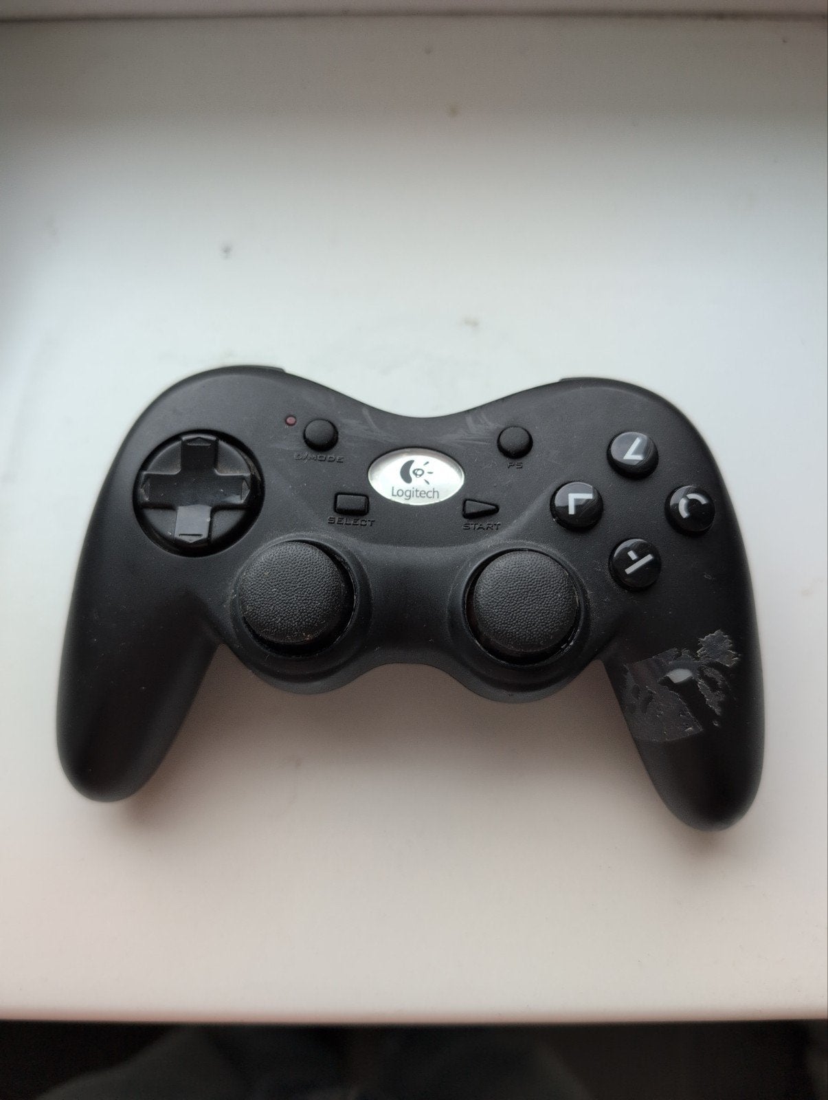 Logitech Cordless Precision Controller - Draadloze Gamepad, Gebruikt, Ophalen of Verzenden, PC, Logitech
