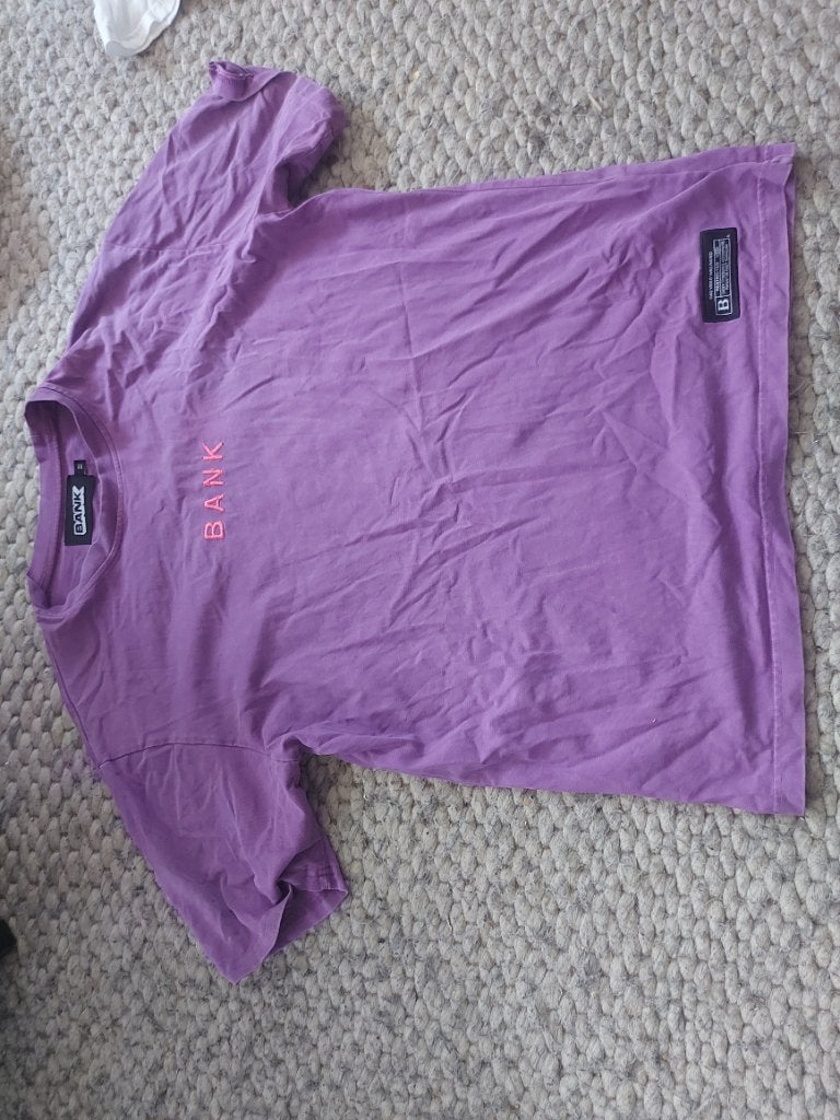 Bankzitters shirt M, Maat 38/40 (M), Paars, Ophalen of Verzenden, Zo goed als nieuw