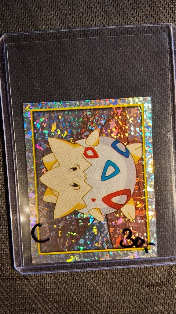 togepi  merlin sticker | Pokemon kaart, Ophalen, Zo goed als nieuw, Losse kaart