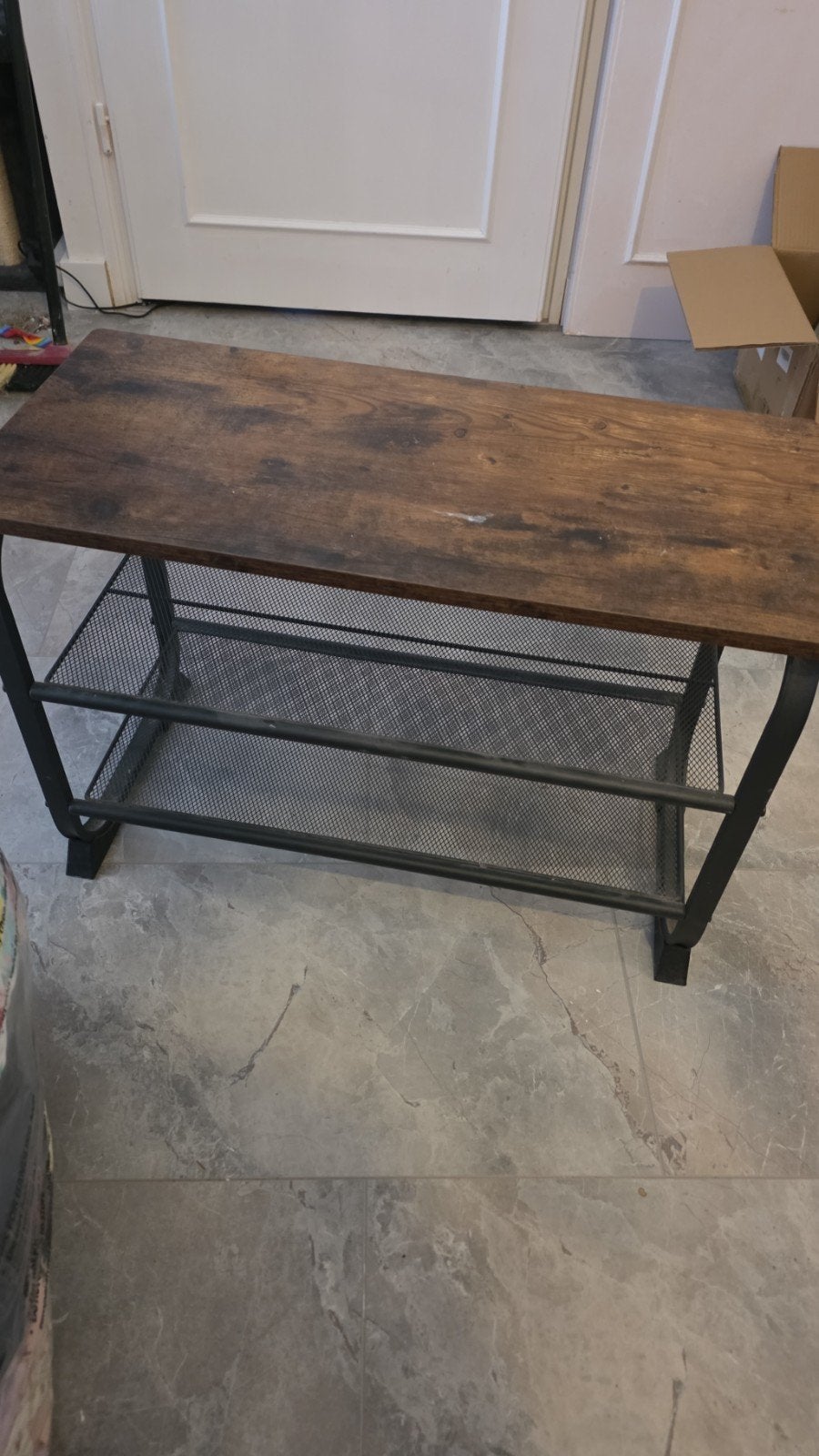 Schoenenrek 80x30x45 cm industrieel design, Ophalen, Gebruikt