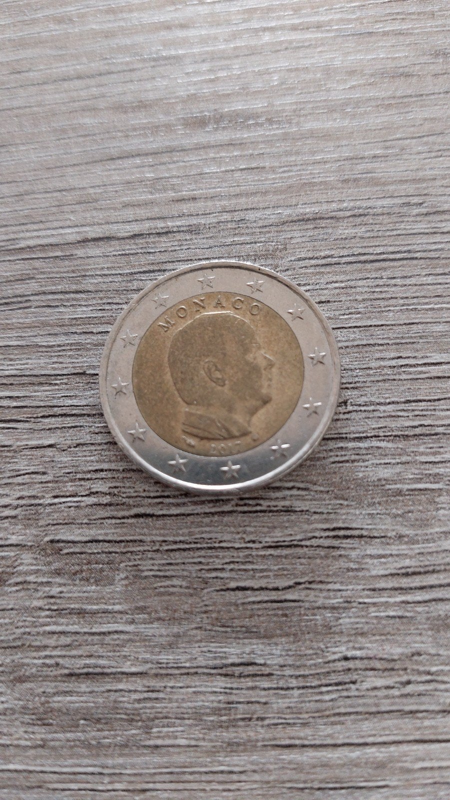 2 euromunt Monaco 2017, Postzegels en Munten, Munten | Europa | Euromunten, Ophalen of Verzenden, Monaco, 2 euro
