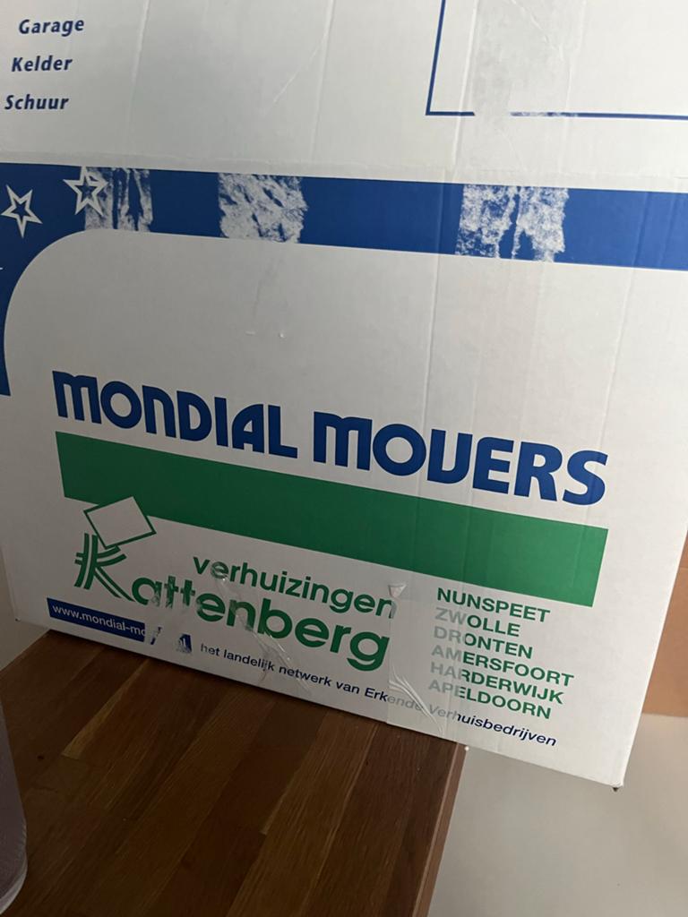 Verhuisdozen, Doos, 50 tot 75 cm, Ophalen of Verzenden, Zo goed als nieuw