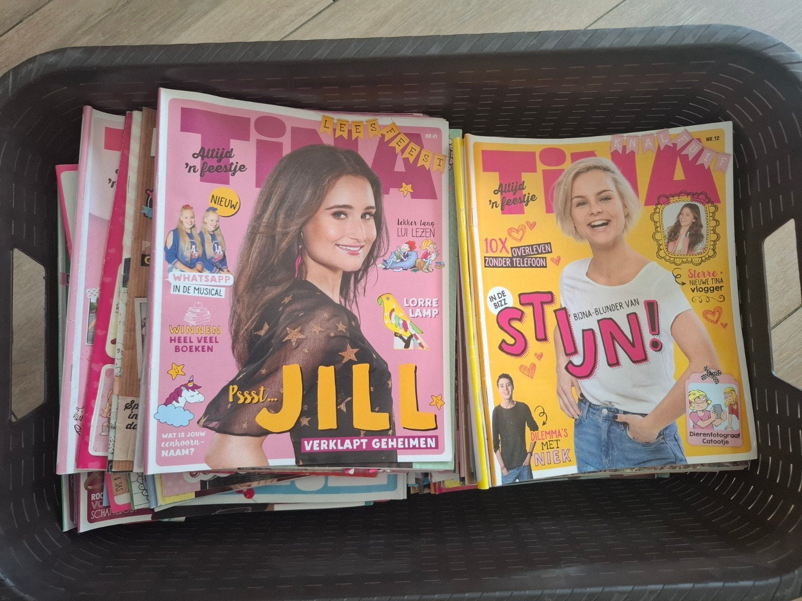 Volle bak Tina's, Ophalen, Gelezen, Damesbladen