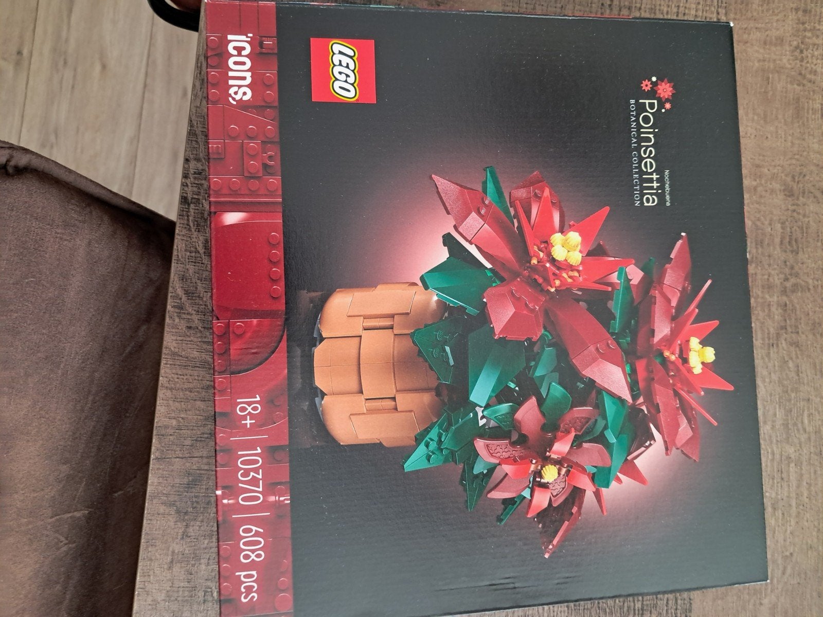 LEGO Icons Poinsettia (kerstster) 10370, Ophalen, Zo goed als nieuw