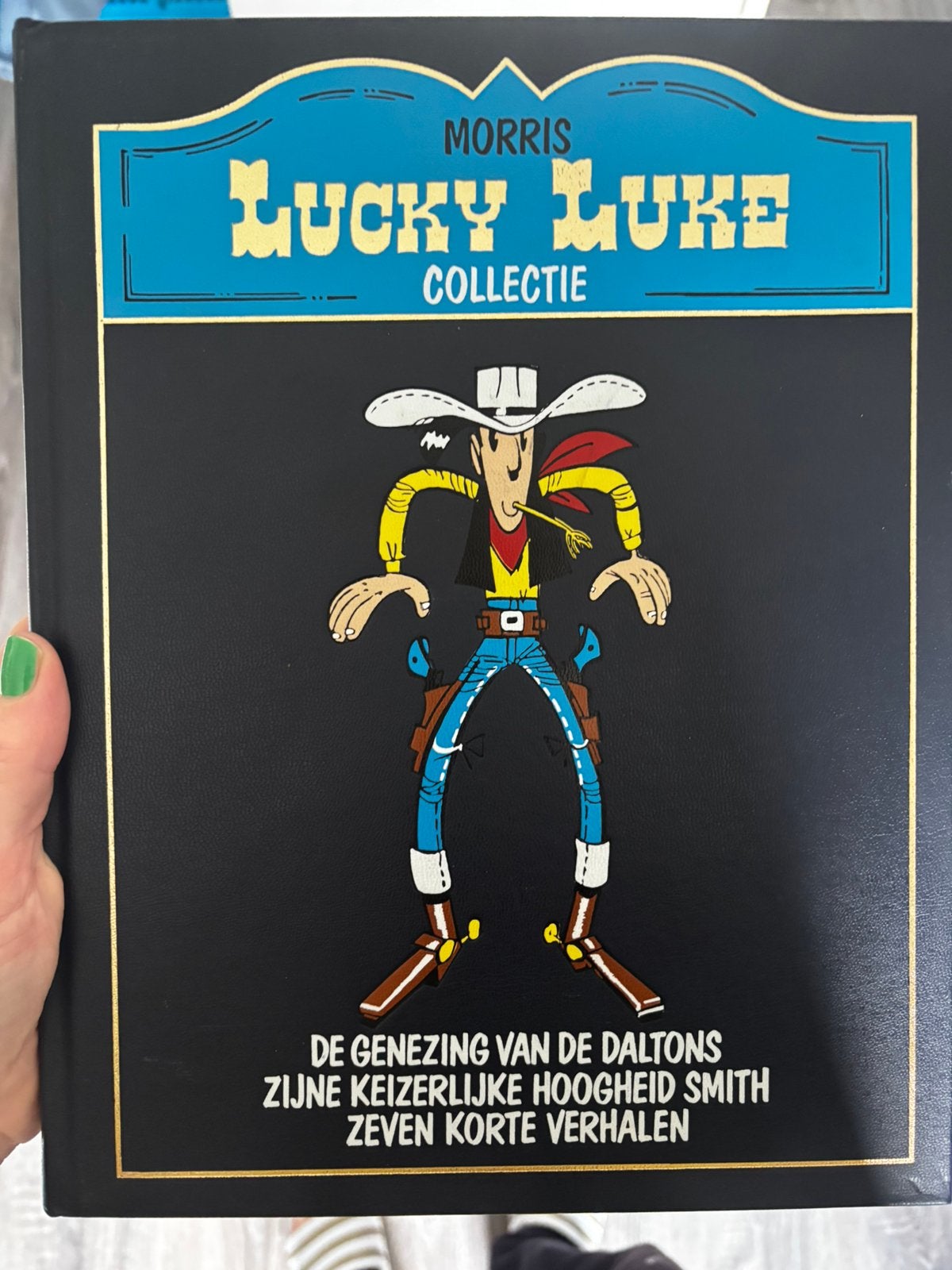 Strips oldschool Lucky Luke Morris Collectie 10 stripboeken, Meerdere stripboeken, Ophalen, Zo goed als nieuw