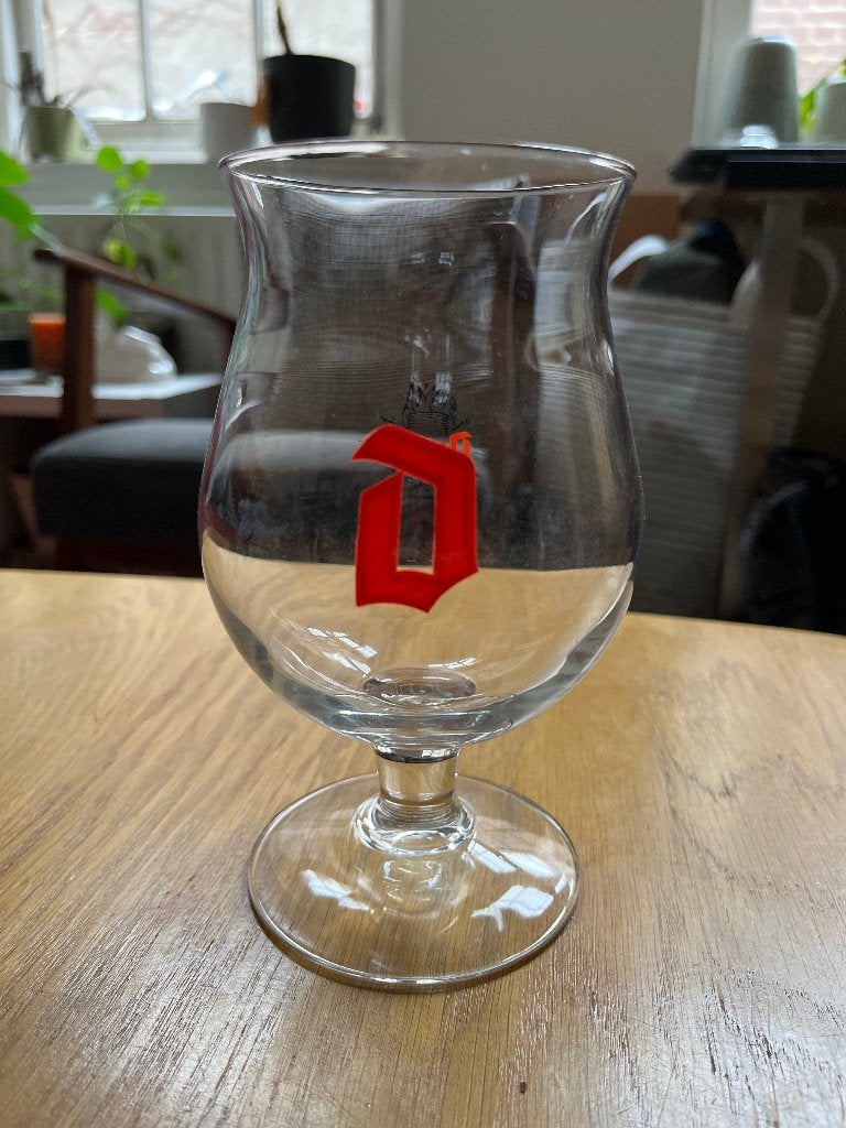 Duvel bierglas, Ophalen of Verzenden, Zo goed als nieuw, Glas of Glazen, Duvel