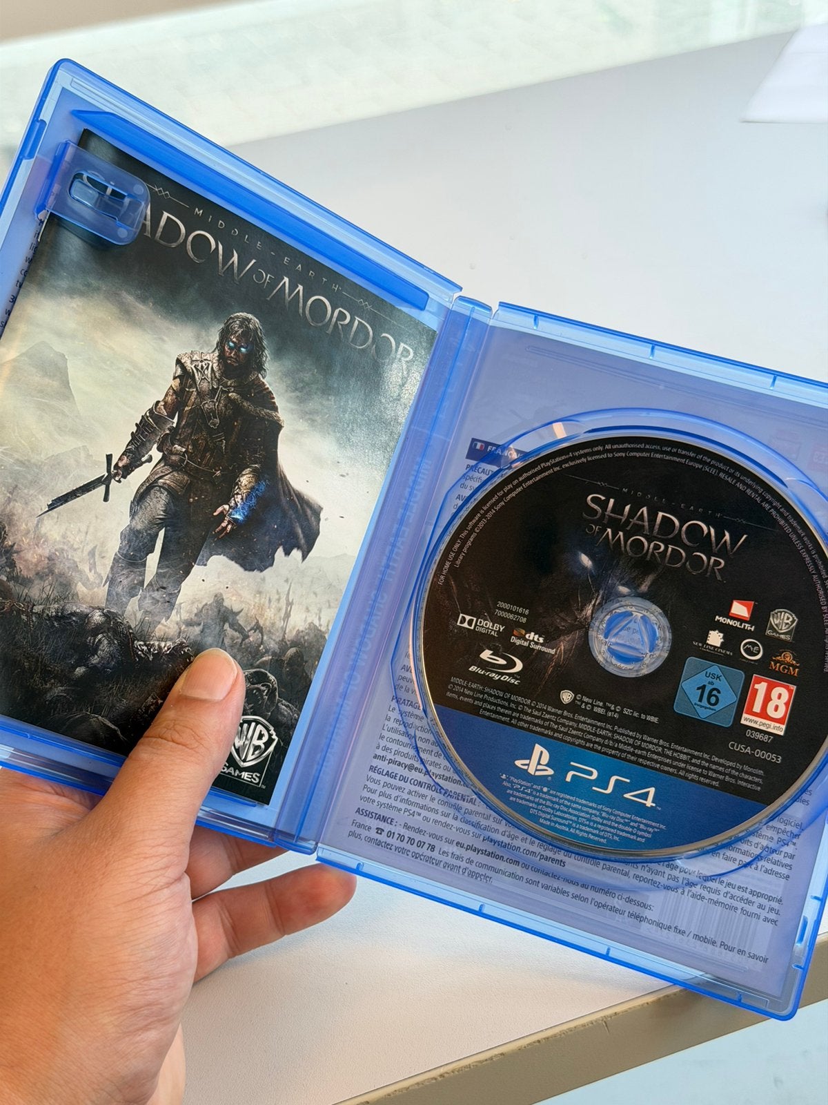 Middle-earth: Shadow of Mordor PS4 / PS5 – Compleet spel, Avontuur en Actie, Vanaf 18 jaar, 1 speler, B