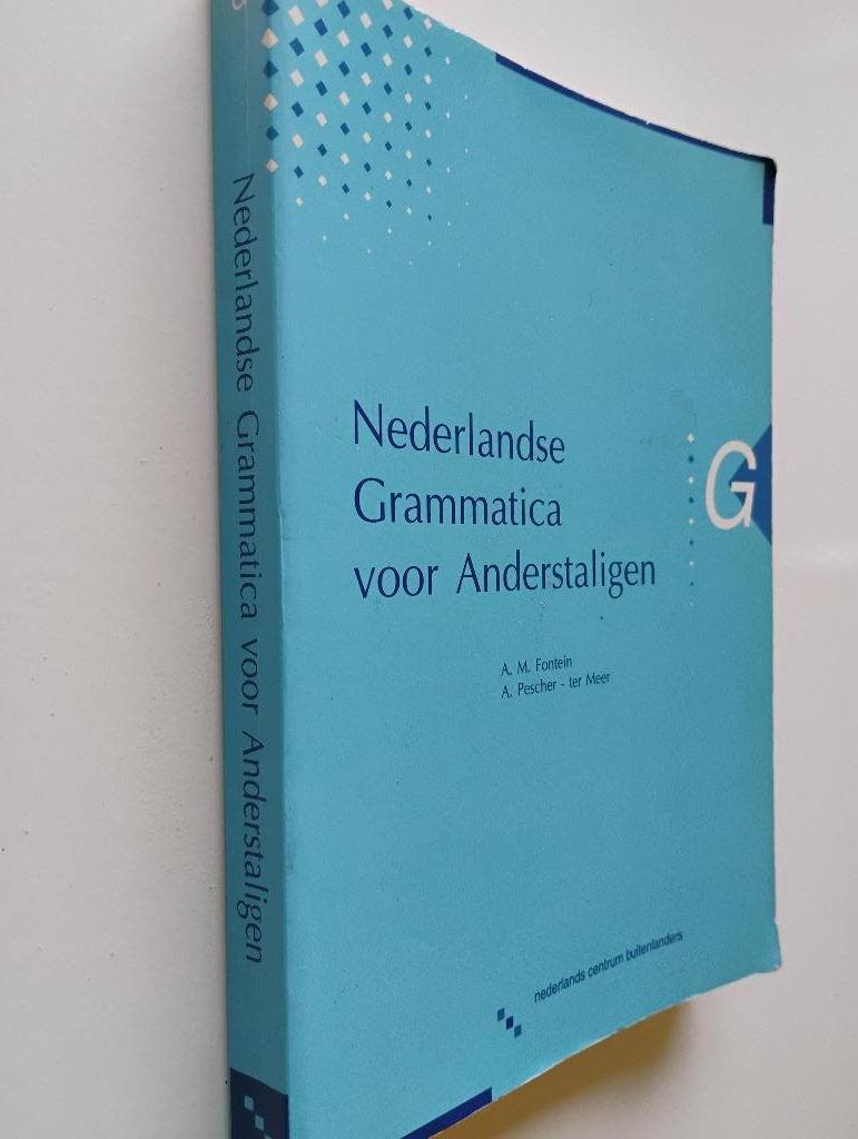 Boek Nederlandse grammatica voor Anderstaligen NT2 Fontein, Ophalen of Verzenden, Alpha, Gelezen