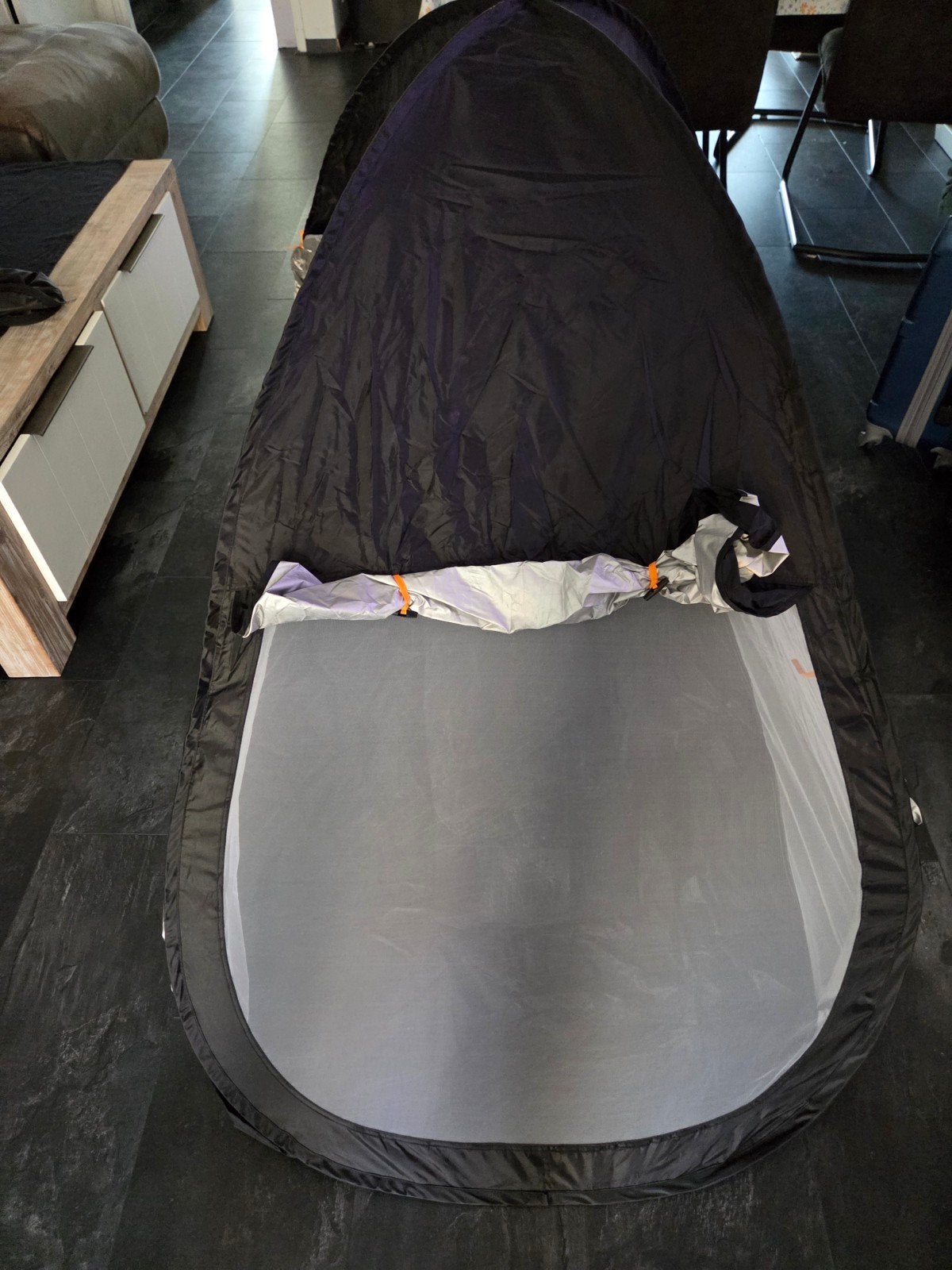 Deryan Bedtent Klamboe - 200x90cm - Hoogwaardig gaas, Ophalen of Verzenden