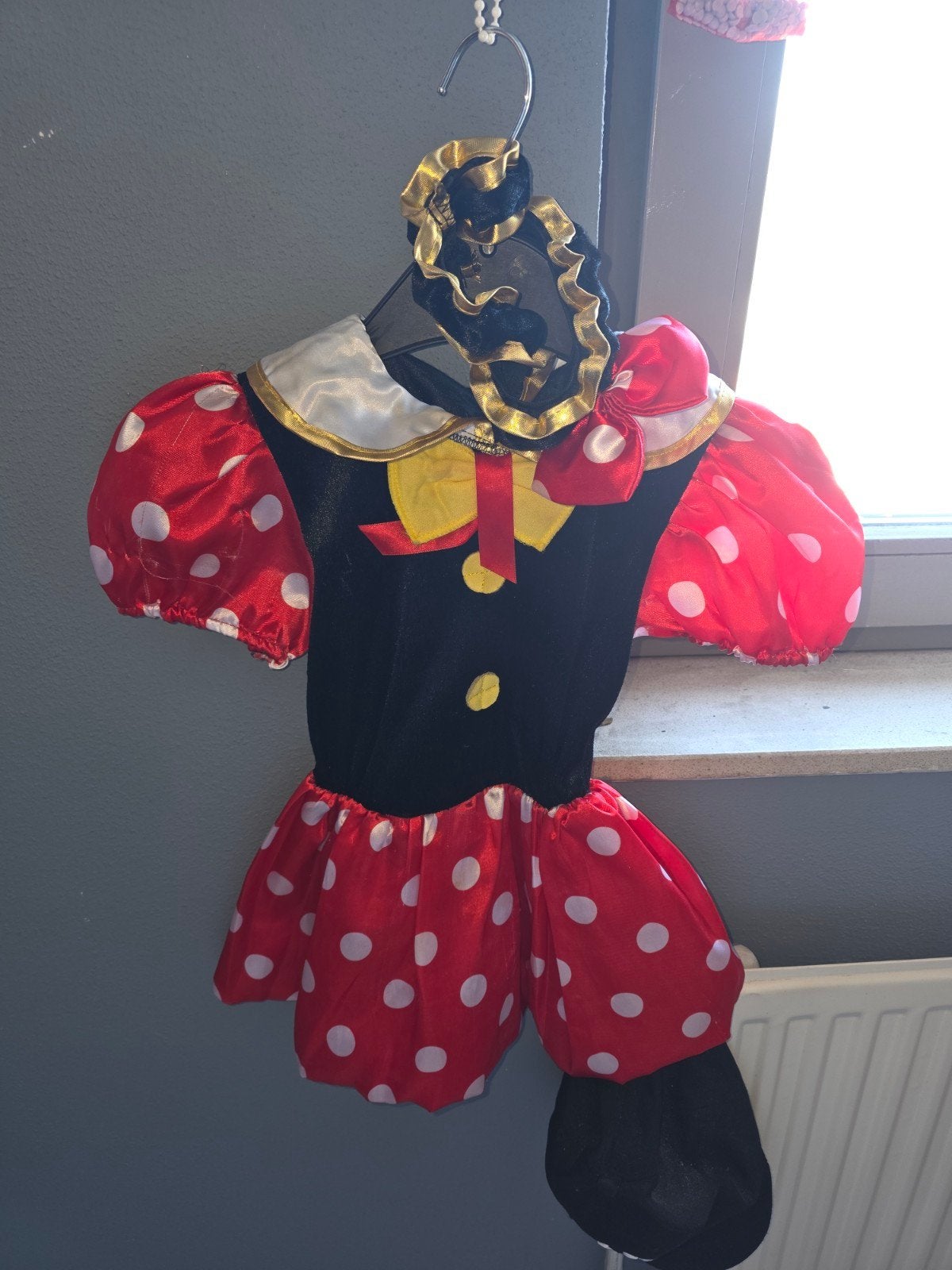 Minnie Mouse jurk verkleedkostuum voor kinderen, Ophalen of Verzenden, 104 of kleiner, Meisje