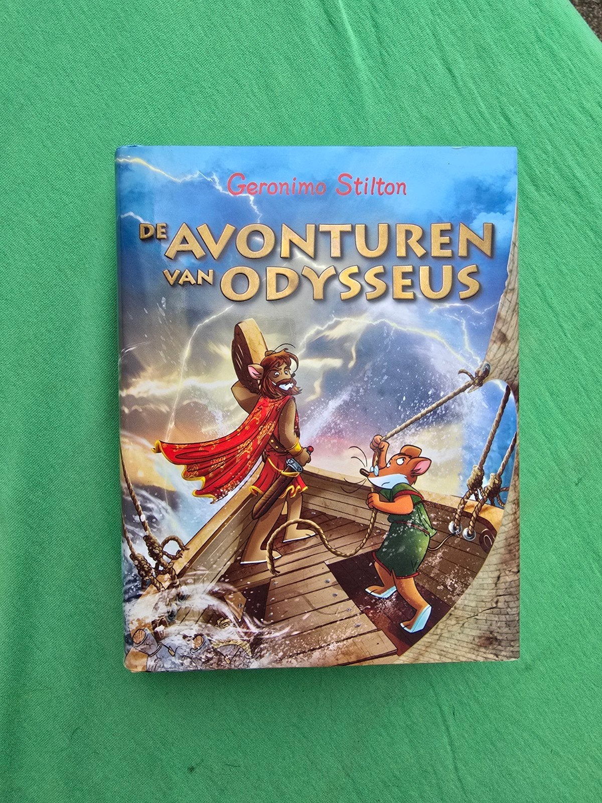 Avonturen Van Odysseus, Geronimo Stilton., Boeken, Ophalen of Verzenden, Zo goed als nieuw