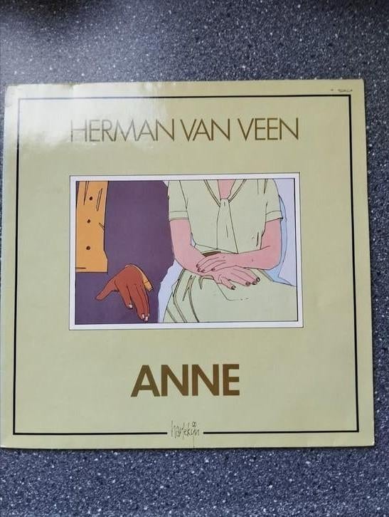 Herman van Veen - Anne LP Vinyl, Gebruikt, Ophalen of Verzenden, 1970 - 1979, 12 inch