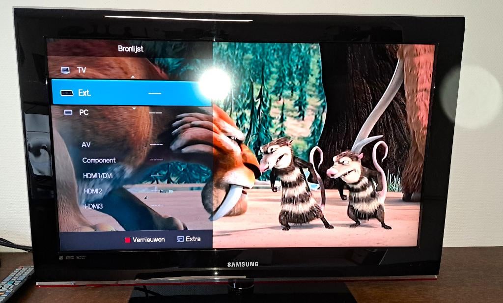 Samsung TV 32 inch (81 cm), Ophalen, Gebruikt, 50 Hz, 80 tot 100 cm