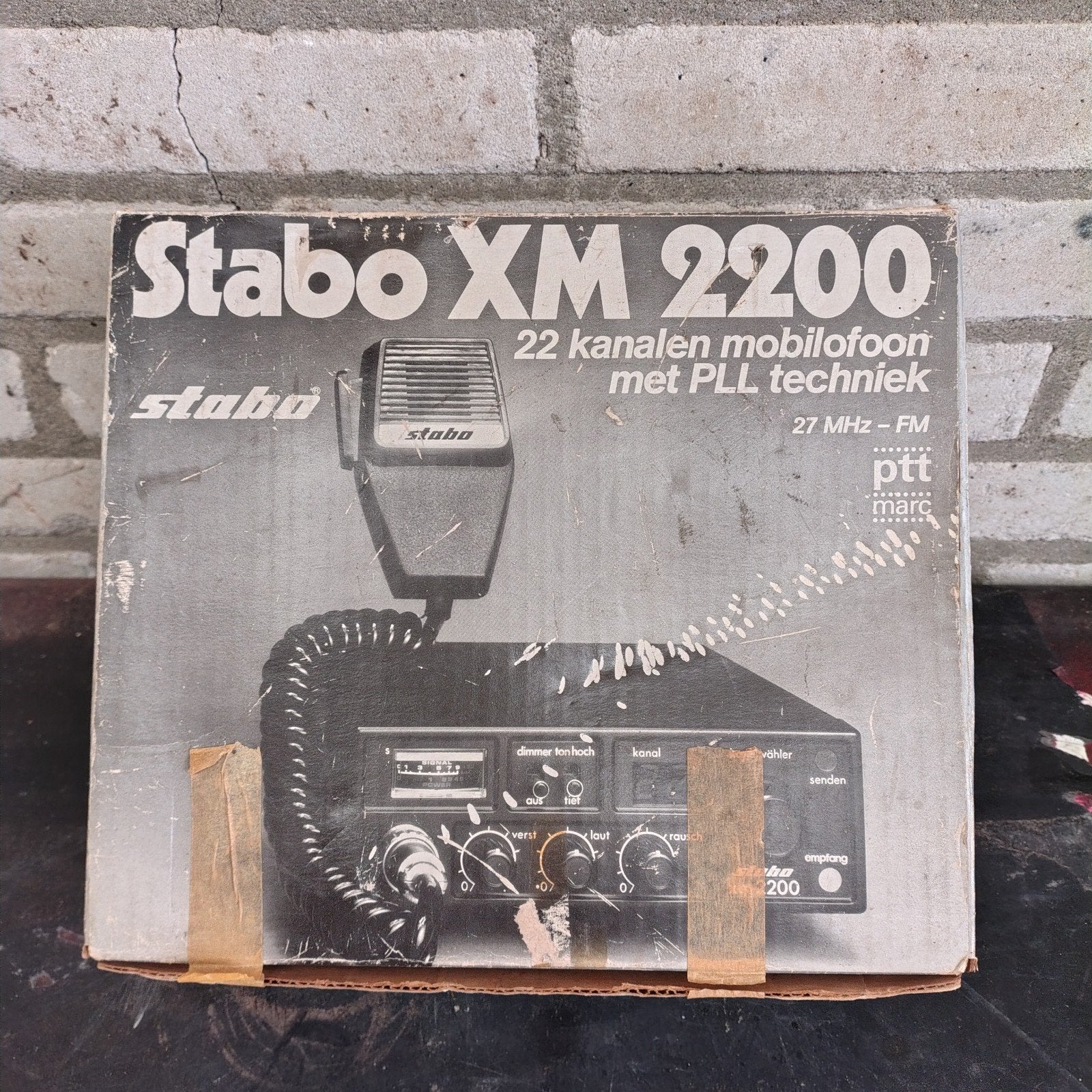 Stabo XM 2200 27MC CB radio compleet in doos, Ophalen of Verzenden, Zo goed als nieuw