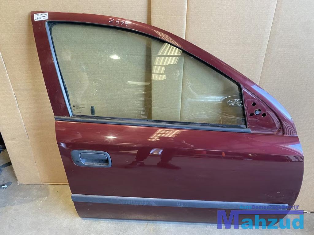 OPEL ASTRA G Bruin Z594 rechts voor deur portier, Gebruikt, Deur, Opel Automobile GmbH, Ophalen of Verzenden