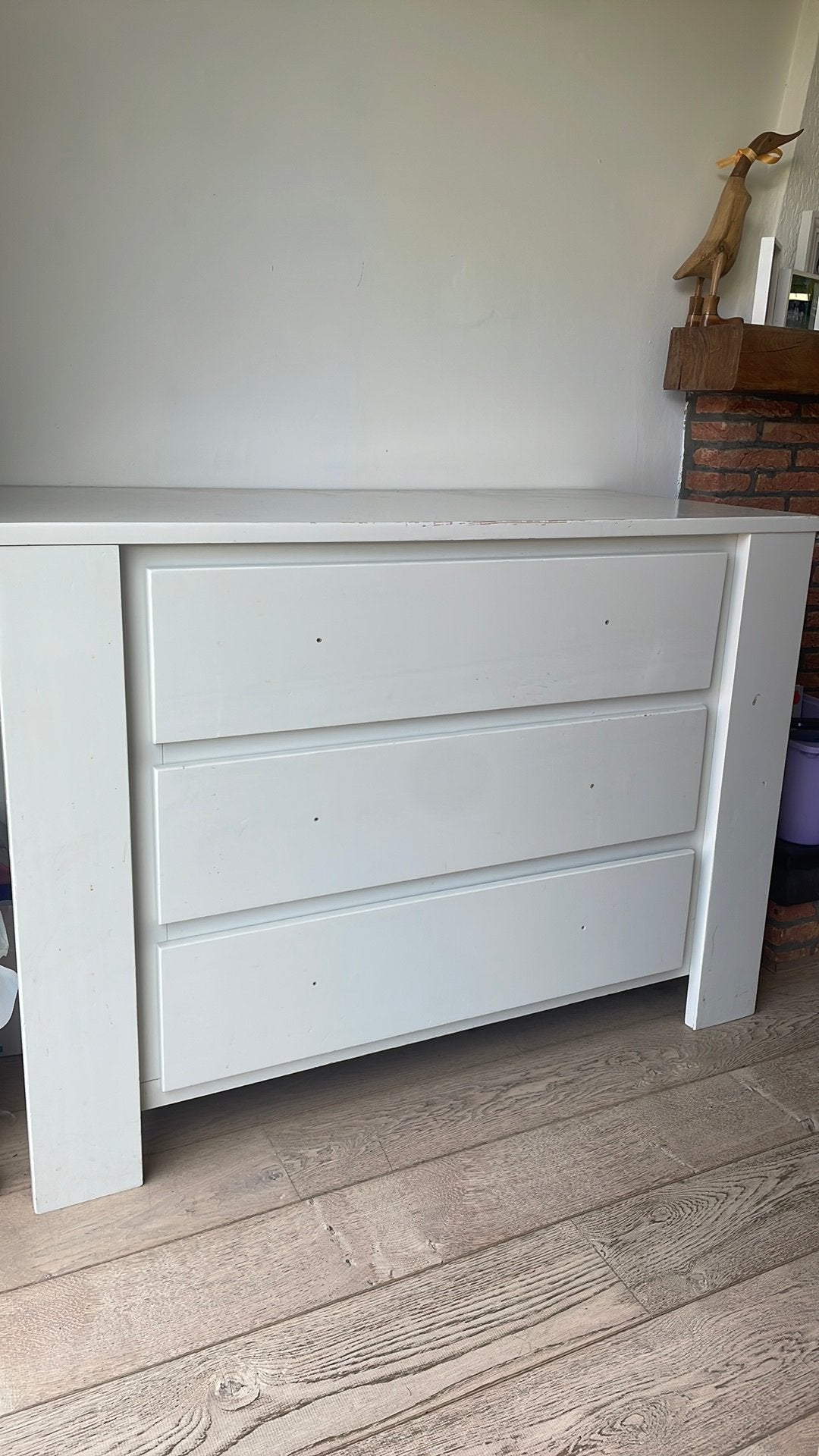 Meblik "San Marino" commode (ladekast), Ophalen, 50 tot 100 cm, 3 of 4 laden, Minder dan 100 cm