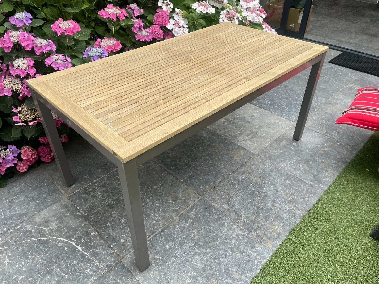 Gloster tafel, Ophalen, Gebruikt, Rechthoekig, Teakhout